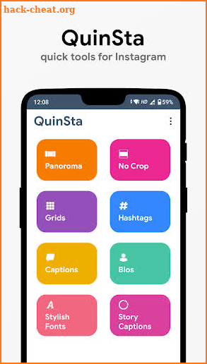 QuinSta : Quick Tools for Instagram screenshot
