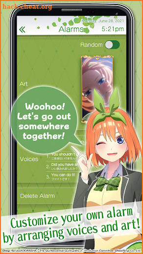 Quintuplets Alarm - Yotsuba screenshot