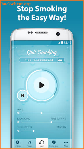 Quit Smoking Hypnosis - Stop Smoking Hypnotherapy screenshot