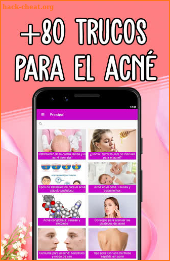Quitar Acné - Trucos para eliminar granos screenshot