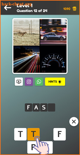 Quiz: 4 Pics Game, Guess The Word screenshot