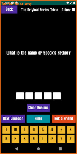 Quiz About Star Trek screenshot