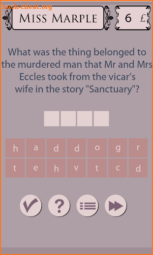 Quiz: Agatha Christie's Miss Marple screenshot
