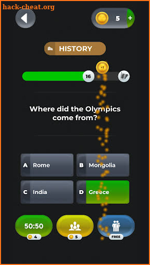 Quiz Challenge. Trivia puzzle screenshot