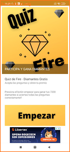 Quiz de Fire - Diamantes Gratis screenshot