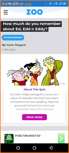 Quiz : ed edd n eddy screenshot