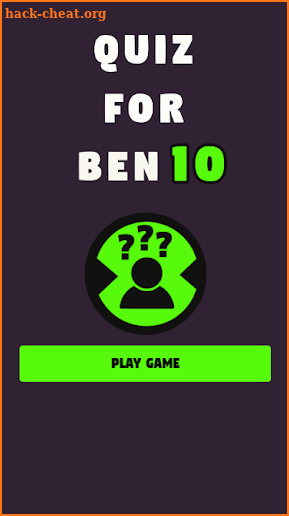 Quiz for Ben 10 screenshot