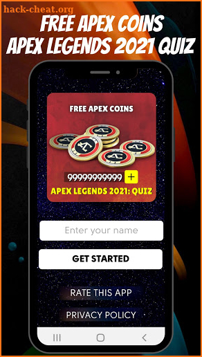 Quiz for Free Apex Coins - Apex Legends 2021 screenshot