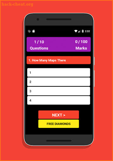 Quiz For Free Fire Diamonds screenshot