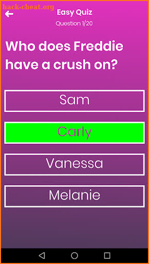 Quiz for iCarly screenshot