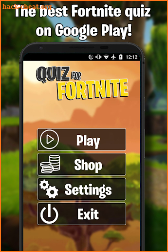 Quiz game for Fortnite screenshot