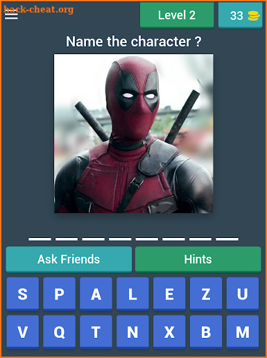 Quiz Games : All Marvel Characters screenshot