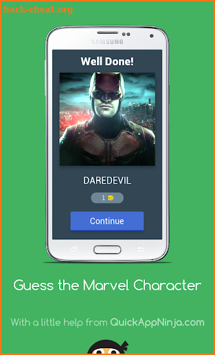Quiz: Guess the Marvel Character screenshot