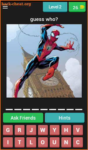 Quiz: Guess the Marvel Heroes screenshot