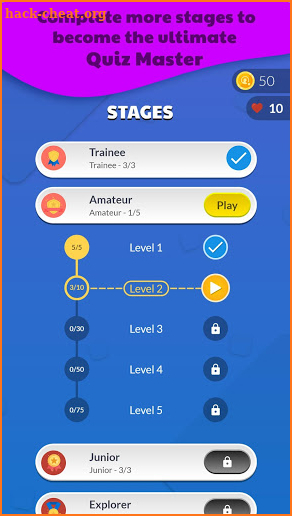 Quiz Master - The Ultimate Trivia Game screenshot