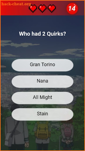 Quiz My Hero screenshot