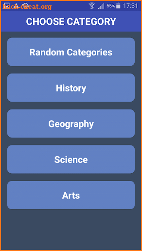 Quiz of Knowledge 2018 screenshot
