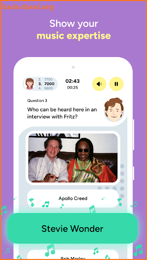 Quiz with Fritz - Music Trivia screenshot