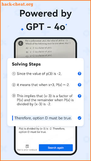 Quiz.AI: Math Solver&Chatbot screenshot