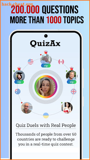 QuizAx trivia multiplayer duel screenshot