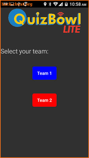 QuizBowl Systems Player App screenshot