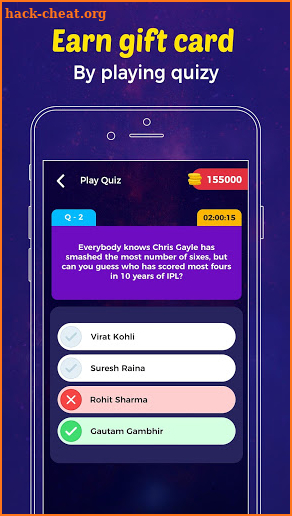 Quizo - Live Trivia Quiz Game & Win Money Online screenshot