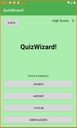 QuizWizard! screenshot