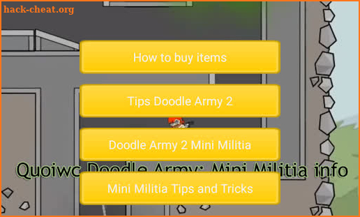 Quoiwc Doodle Army 2: Mini Militia info screenshot
