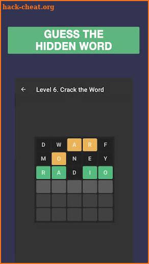 Quordle Wordly word guess game screenshot