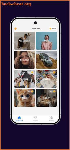 QuoteCraft: Art of Words screenshot