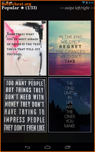 Quotes” - Inspirational Sayings and Wallpapers screenshot