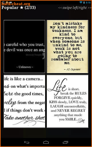 Quotes” - Inspirational Sayings and Wallpapers screenshot