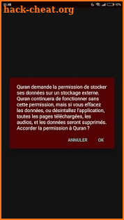 Quran-Afrilang screenshot