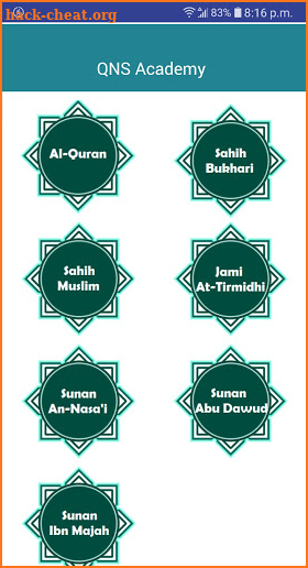 Quran and Hadith Audio Collection (QNS Academy) screenshot