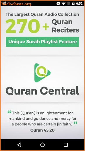 Quran Central screenshot