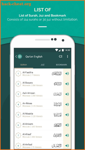 Quran English screenshot