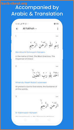 Quran English Translation screenshot