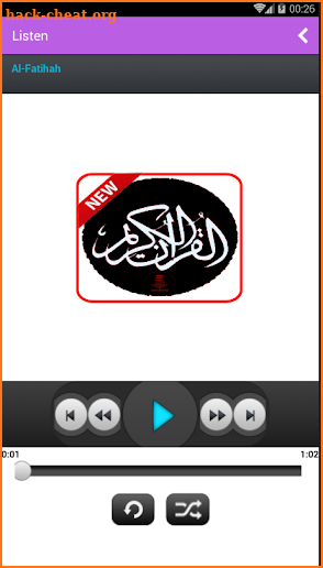 quran sherif download  mp3 offline online screenshot