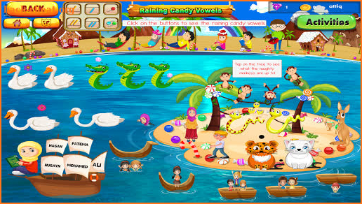 Qur'an Treasure Island screenshot