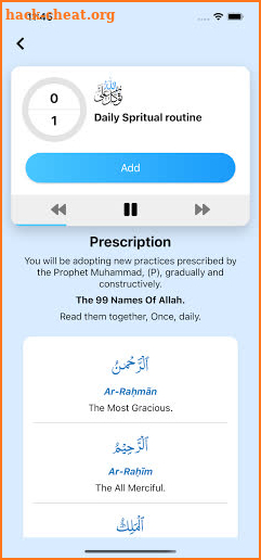 Quran Trek® by Imam Azhar screenshot