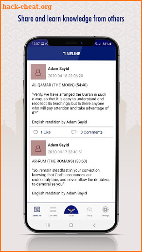 Quranology screenshot