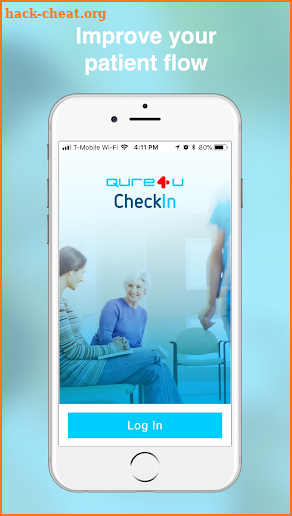 Qure4u Check-In screenshot