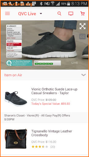 QVC Mobile Shopping (US) screenshot