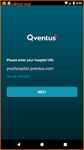 Qventus screenshot