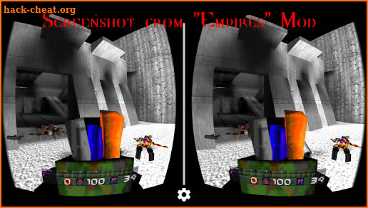 QVR (Source port of Quake Engine for Cardboard VR) screenshot