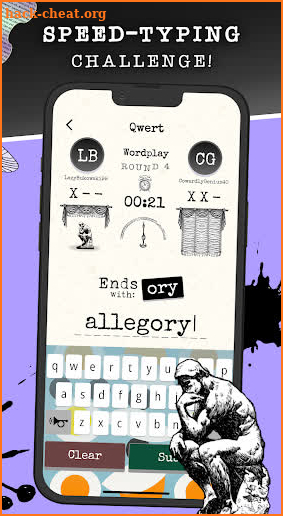 Qwert - A Game of Wordplay screenshot