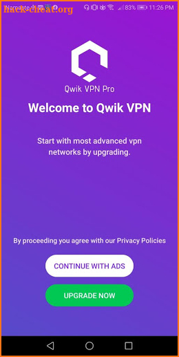 Qwik VPN Pro screenshot