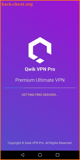 Qwik VPN Pro screenshot