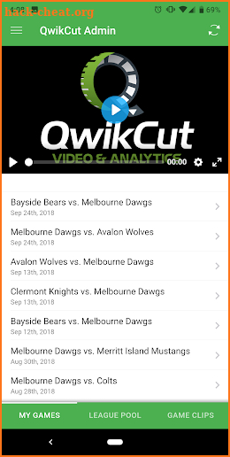 QwikCut Access screenshot