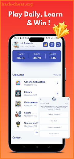 QwizB: Play, Learn & Win screenshot